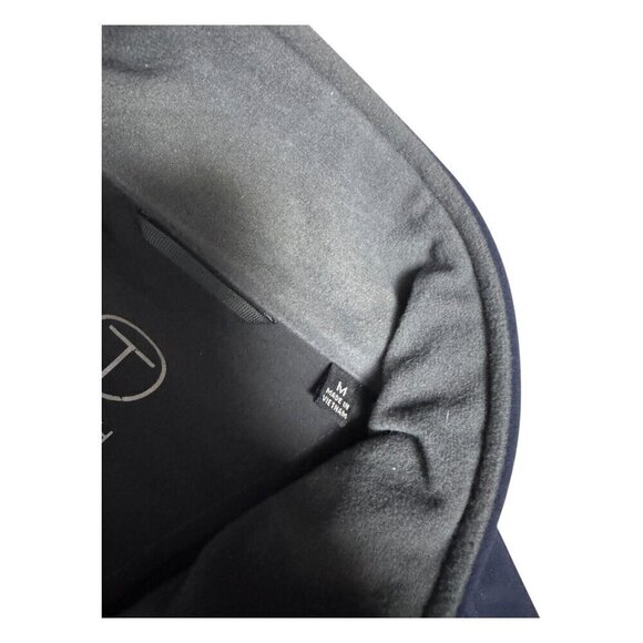TUMI TECH Blue Shell Waterproof Luxury Designer Windbreaker Jacket Mens Medium - Picture 6 of 6